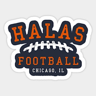 Halas Built Chicago Sticker